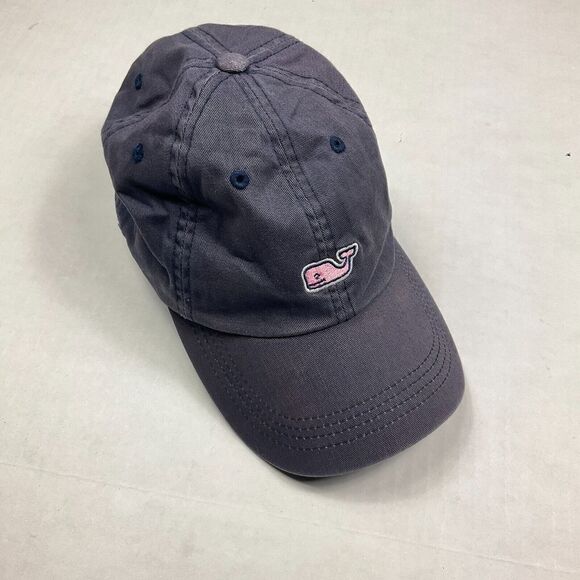 Vineyard Vines Unisex Adjustable Baseball Cap Blue Whale Logo Casual Hat OS - Picture 1 of 10